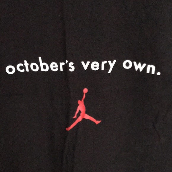 OVO /JORDAN BLACK T-SHIRT SIZE US WOMEN MEDIUM - Picture 2 of 4